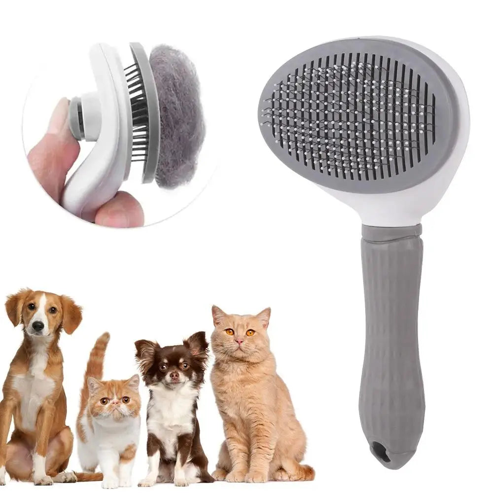 Pet Comb Automatic Hair Removal