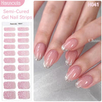 Full Cover Nail Gel Sticker Wraps Manicure
