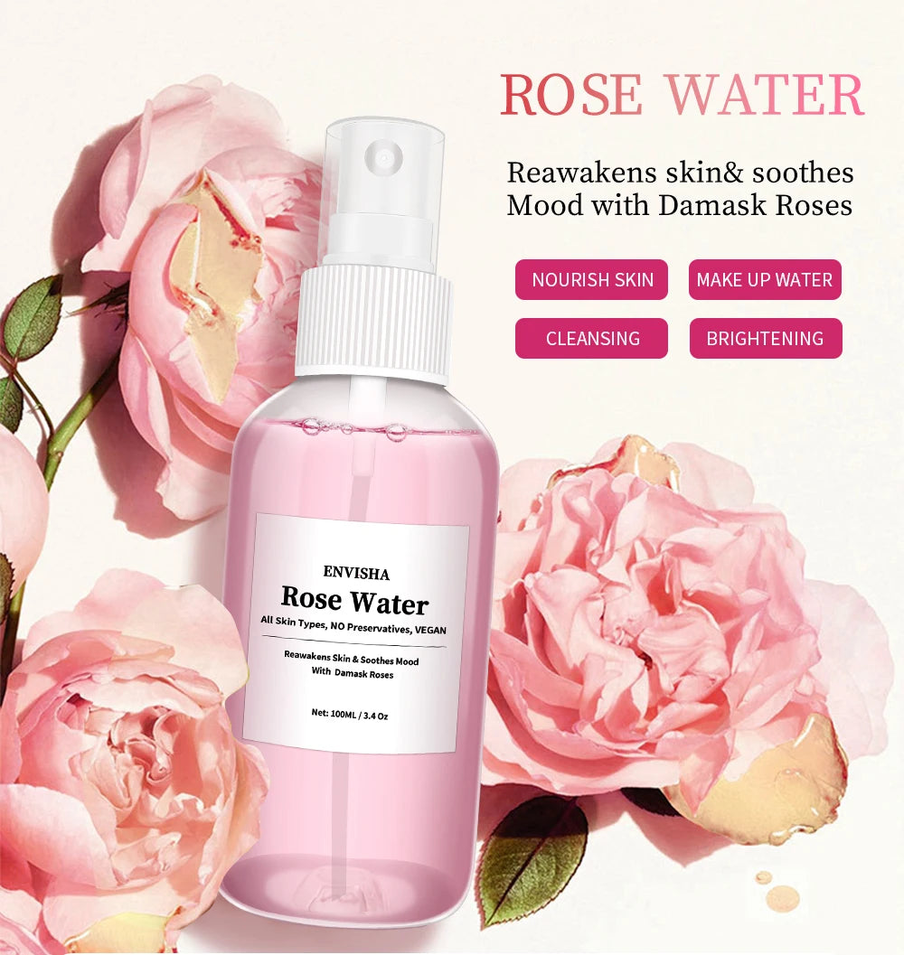 ENVISHA Rose Water Facial Toner