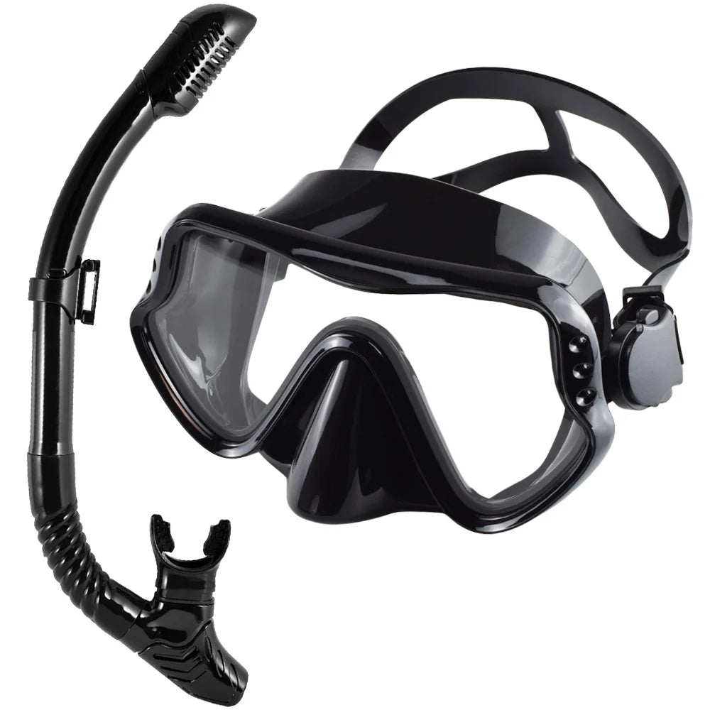 Dry Snorkel Set Diving Mask For Adults