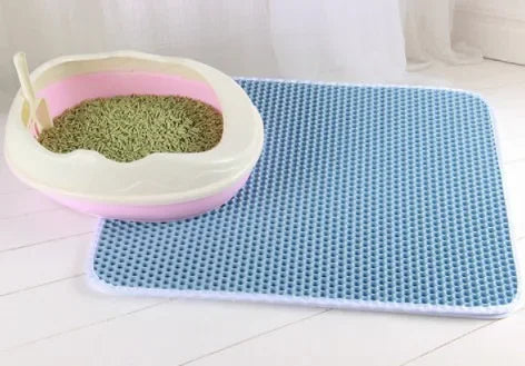 Cat Litter Mat With Gift Double Layer Waterproof