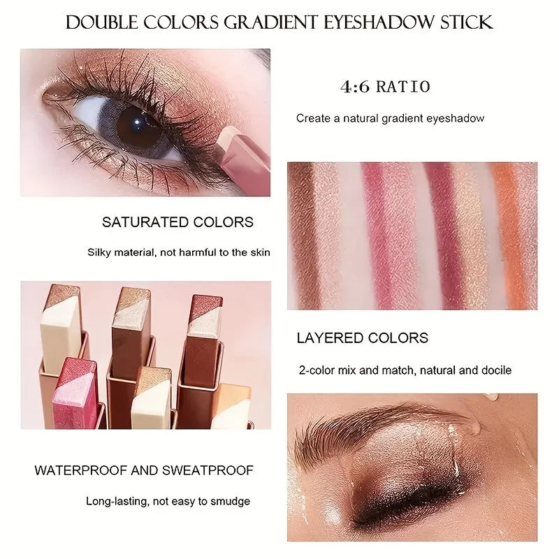 Two Color Gradient Eye Shadow