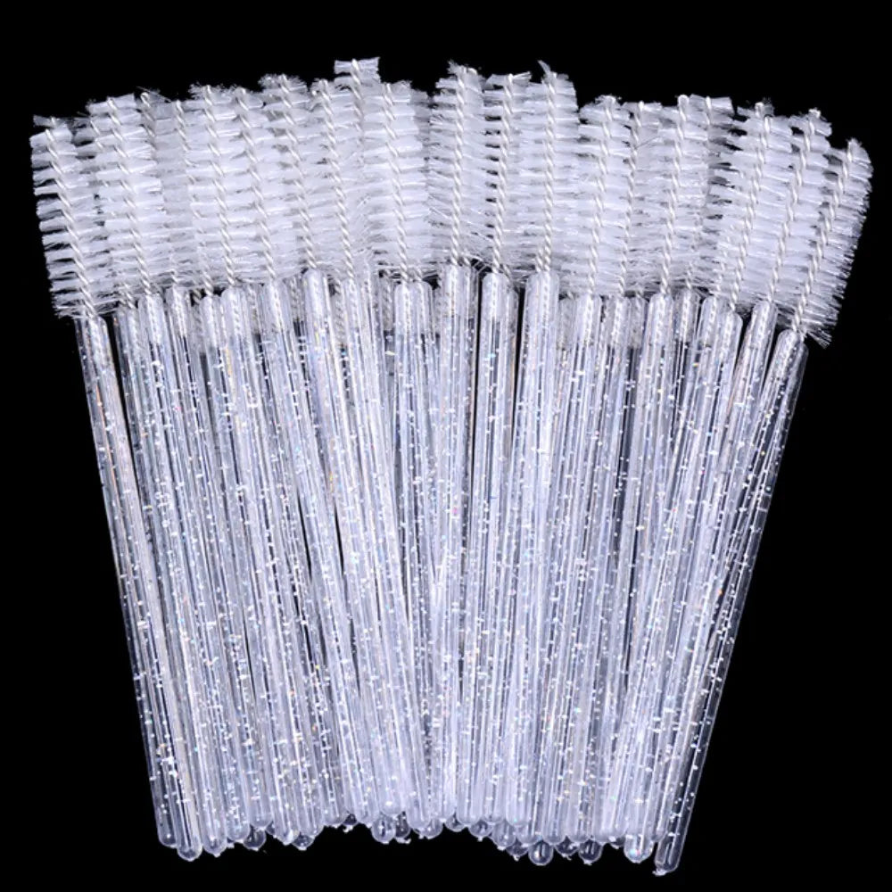 50Pcs/Pack Mascara Disposable Micro Eyelash Brushes