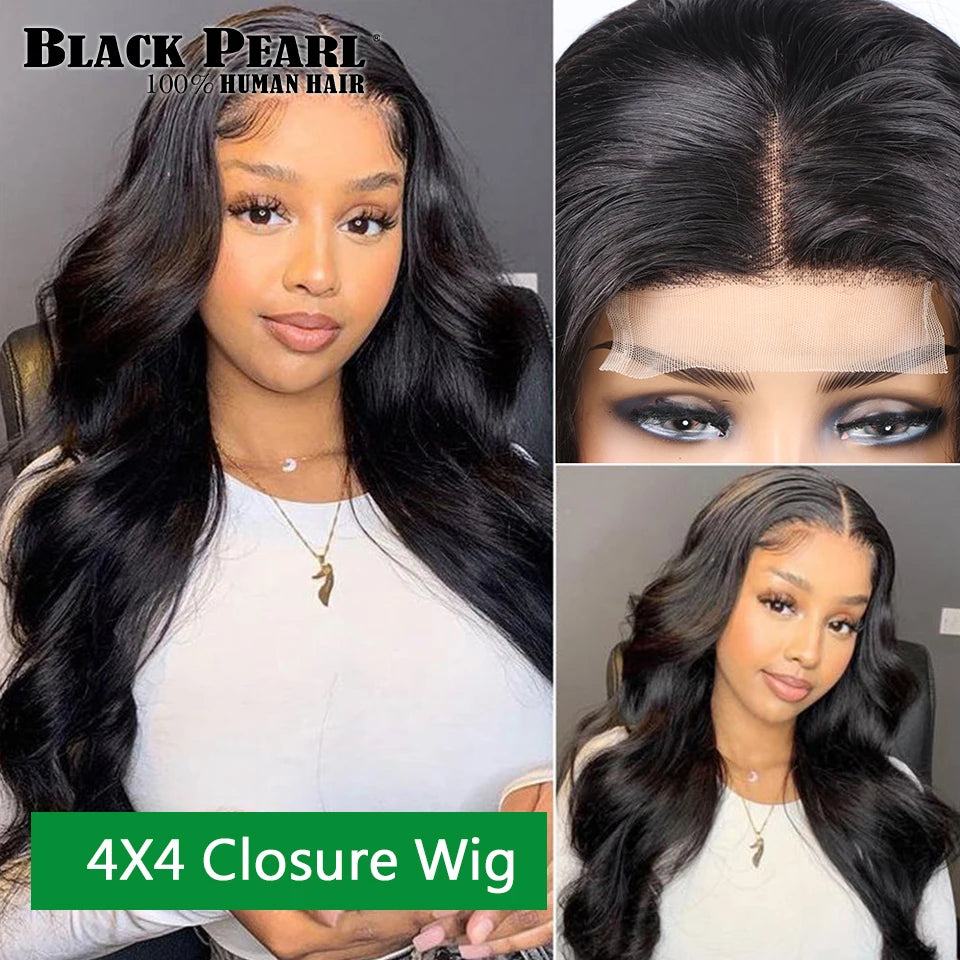 Lace Frontal Human Hair Wig Glueless