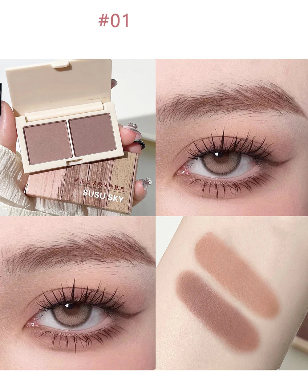 Two Color Eyeshadow Palette