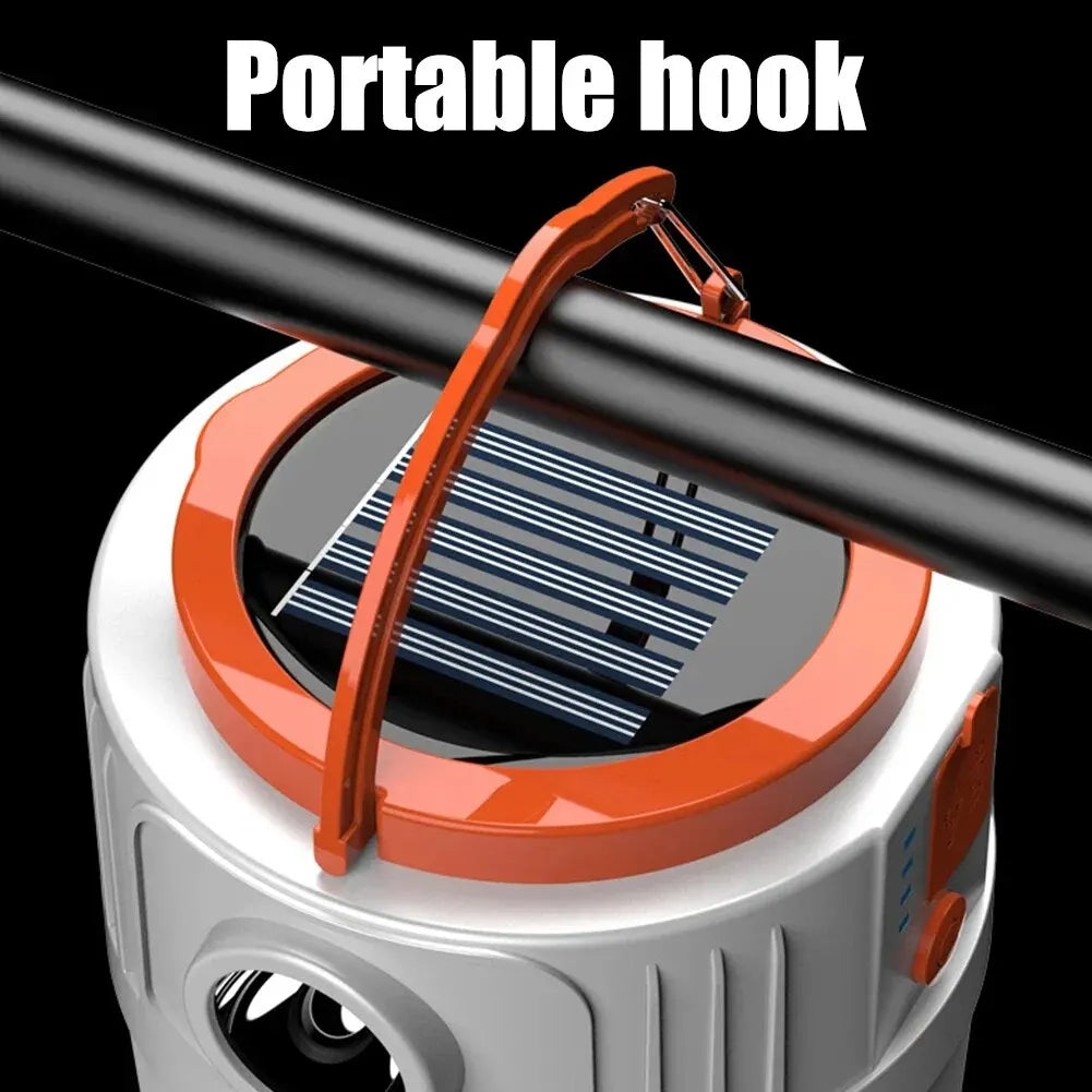 Solar Camping Light Power Bank LED