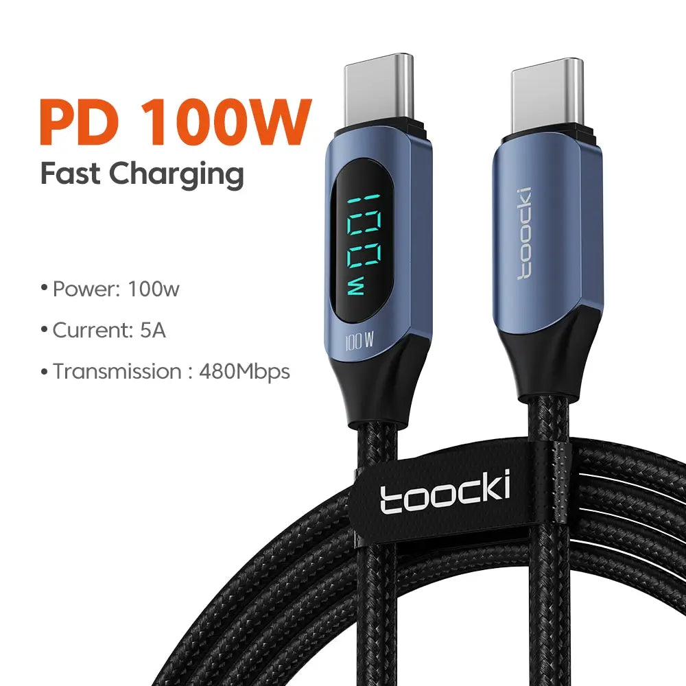 Fast Charging Charger USB C to USB C