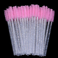50Pcs/Pack Mascara Disposable Micro Eyelash Brushes