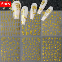 Self-Adhesive Slider Luxury Manicure Decals