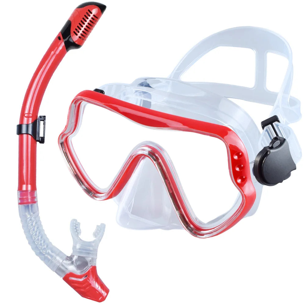 Dry Snorkel Set Diving Mask For Adults