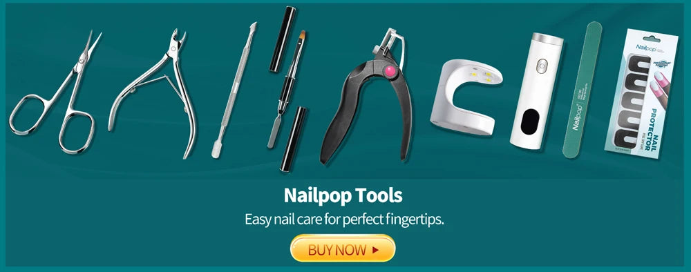 Nailpop 120pcs Acrylic Nails Fake Capsule