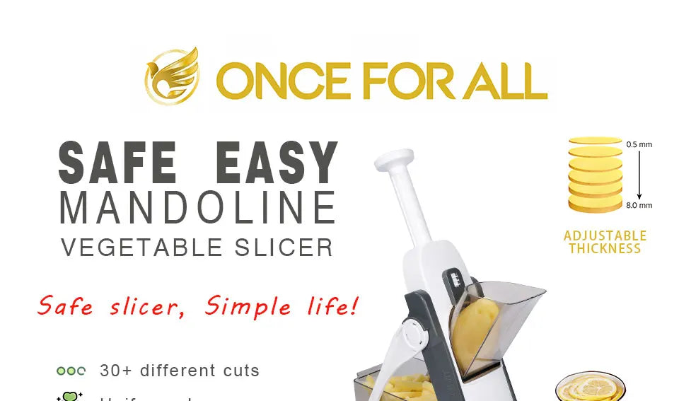 Vegetable Cutter, Food Chopper, Dicer Fruit, French Fry, SS #420 ABS AS,Mandoline Slicer, Kitchen Accessories,Home Gadgets, JS01