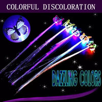 Colorful Butterfly Light Braids Wig