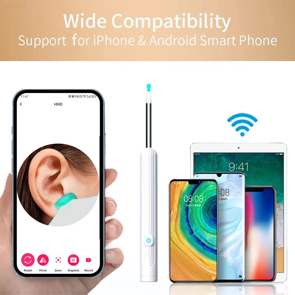 Smart Visual Ear Cleaner with Camera