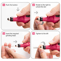 LULAA Strong Function Nail Drill Machine Set