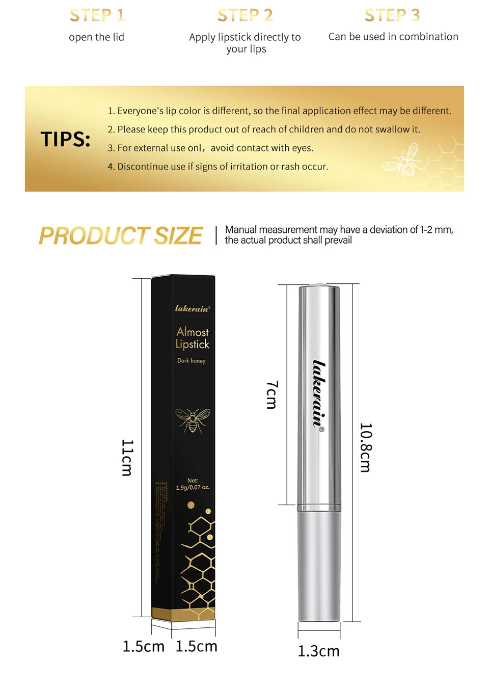 Black Honey Healthy Lip Balm