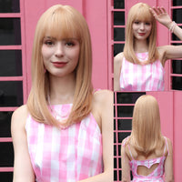 LOUIS FERRE Black Pink Ombre Synthetic