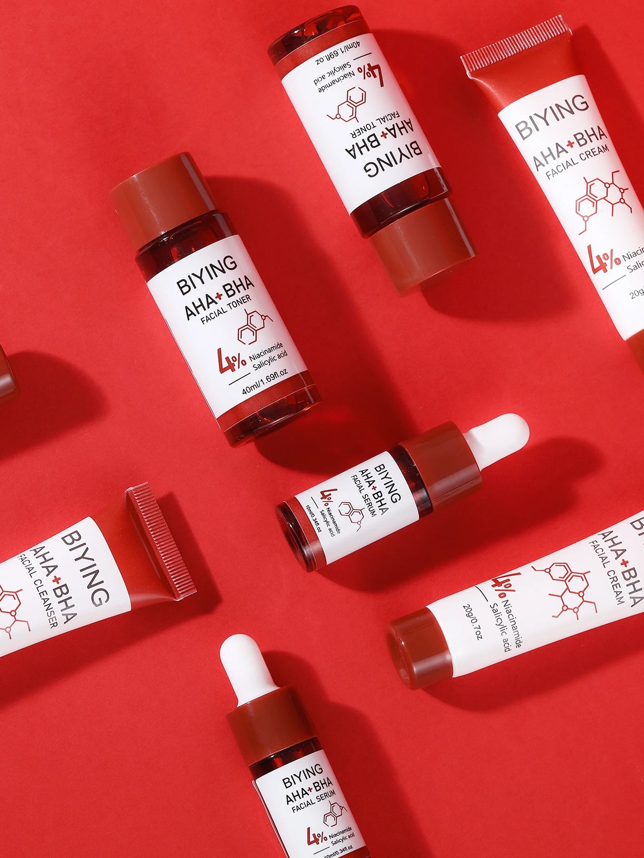 Toner Serum Cream Foam Cleanser
