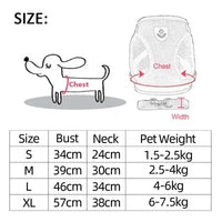 Cat Harness Vest Walking Lead
