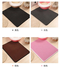Cat Litter Mat With Gift Double Layer Waterproof