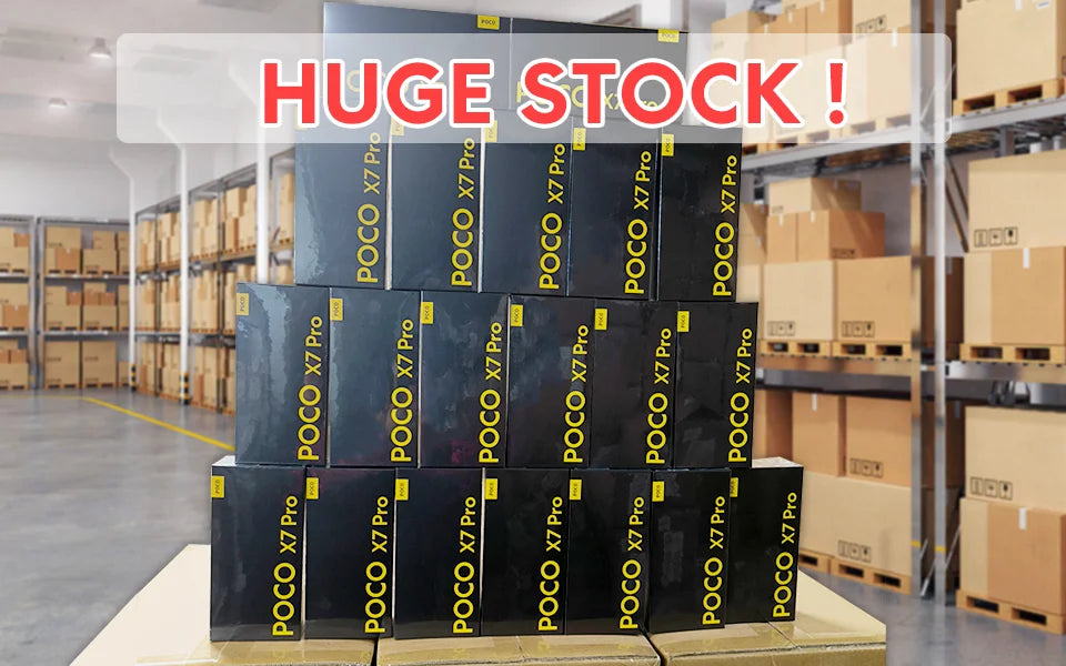 【World Premiere】POCO X7 Pro Global Version Smartphone 256GB / 512GB Dimensity 8400-Ultra 90W Charge 6000mAh battery IP68 NFC 5G