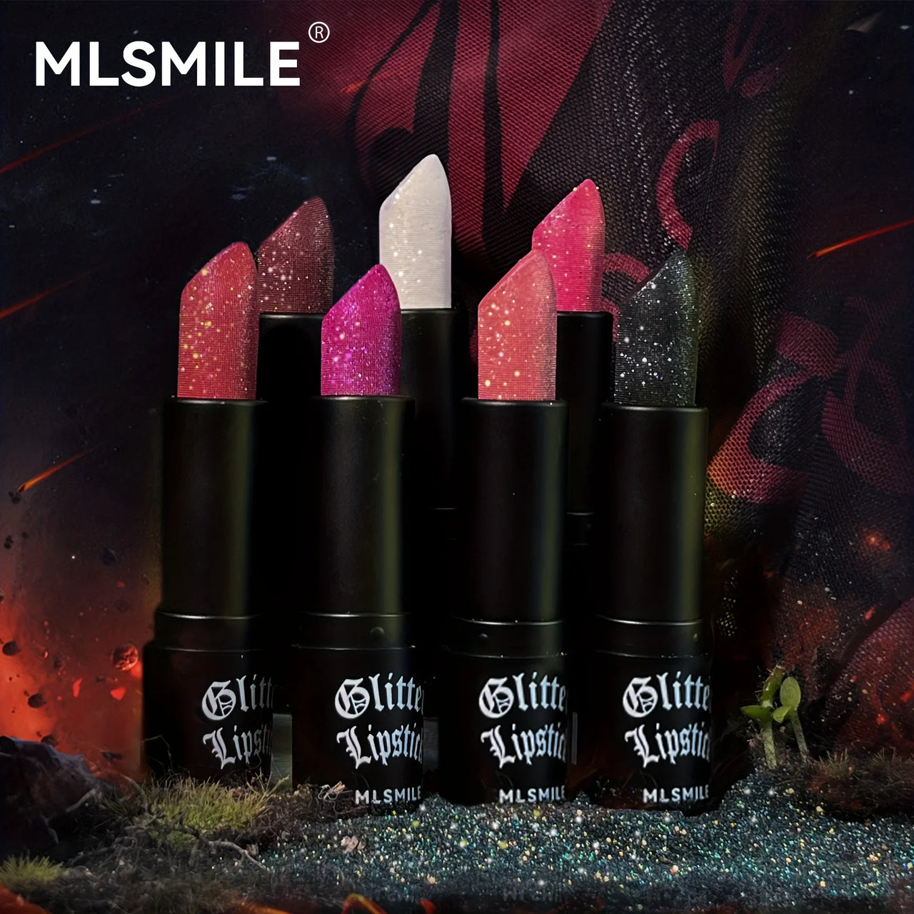 7 Colors Glitter Lipstick