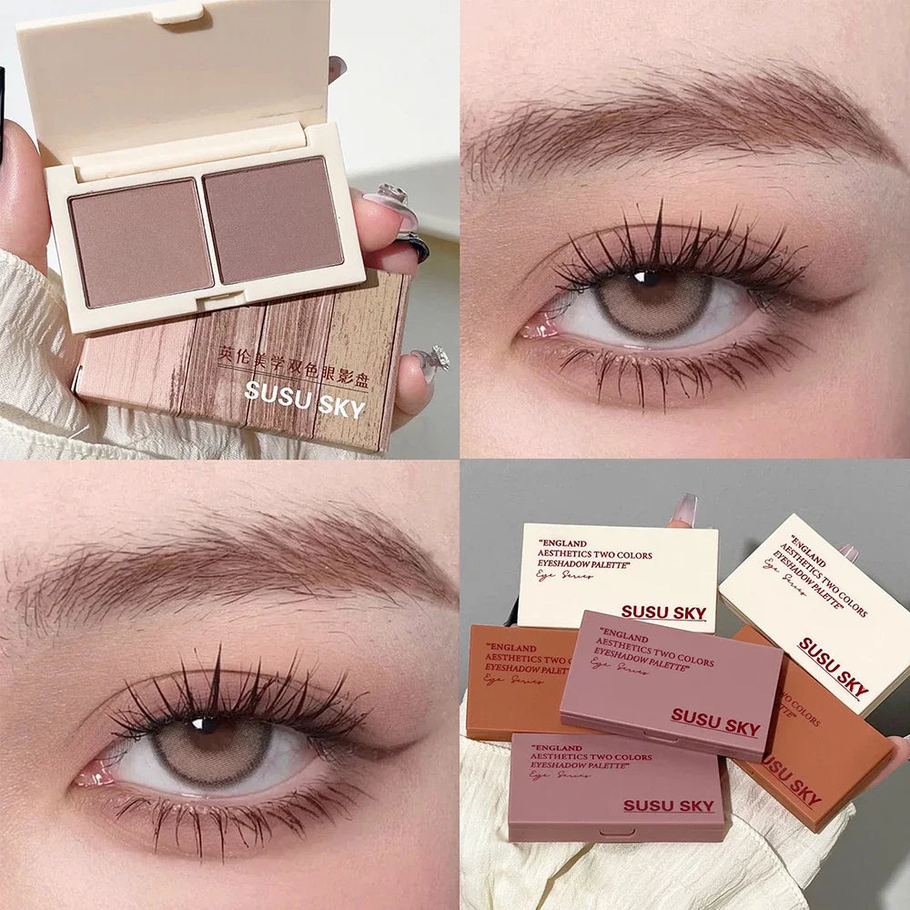 Two Color Eyeshadow Palette