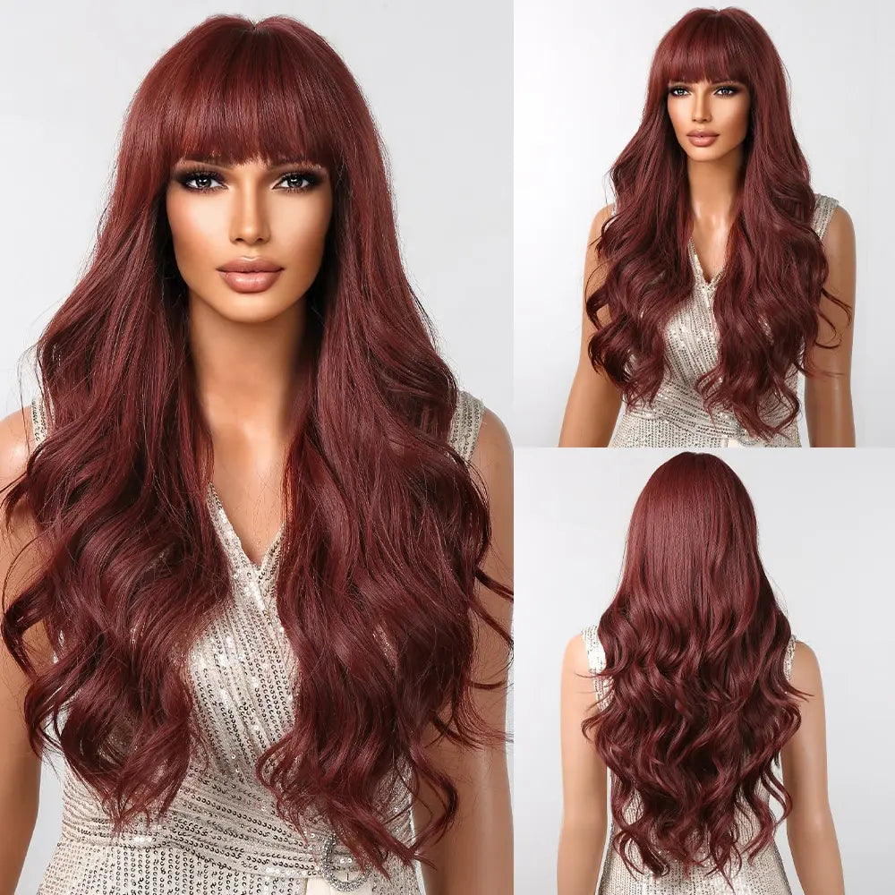 Brown Wavy Wig
