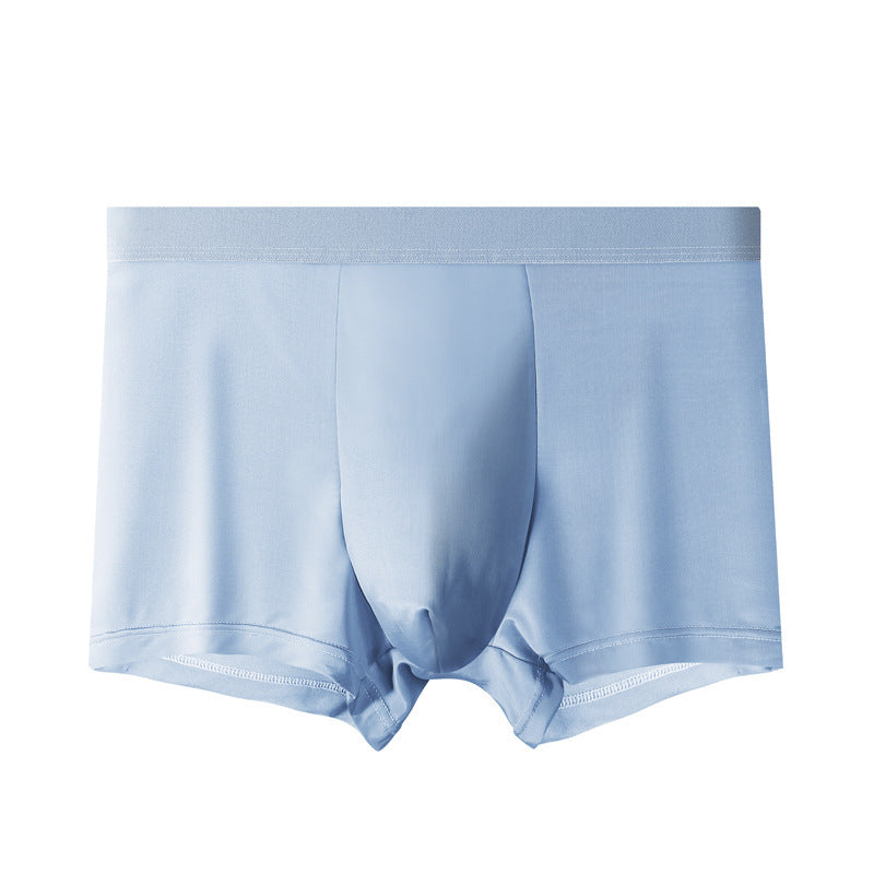 Summer Ice Silk Underwear Men's Thin Breathable Quick-drying