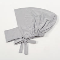 Milk Silk Elastic Sleeve Neck Solid Color Base Small Hat