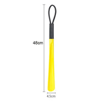 1pc Extra long flexible plastic shoe horns do not require bending durable shoe spoons for pregnant women wearing shoe assistants