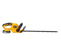 20V Cordless Hedge Trimmer, 22 Inch Steel Blade, Shock-absorbing, Including Battery And Charger