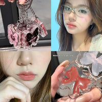 Solid Lip Gloss Mirror Water Light Moisturizing