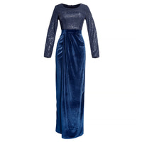 New African Sequined Banquet Evening Dress