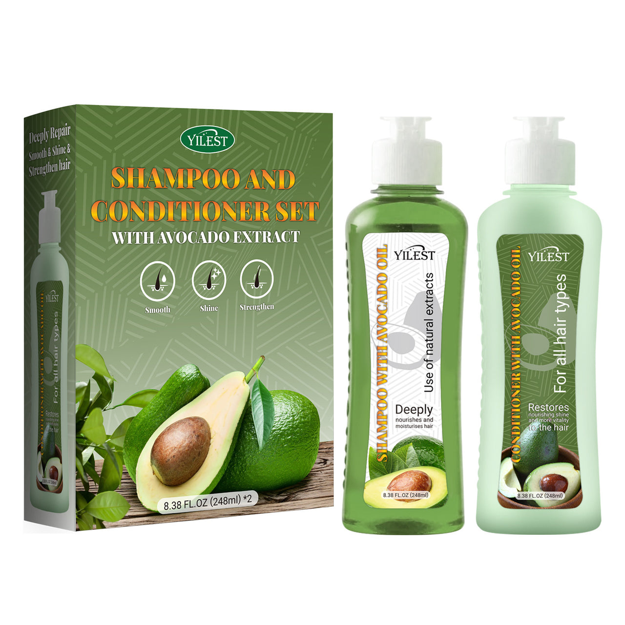 Nourishing Hair Improve Frizzy Hair Dry Hair Shampoo Suit