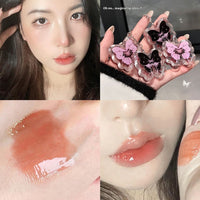 Solid Lip Gloss Mirror Water Light Moisturizing