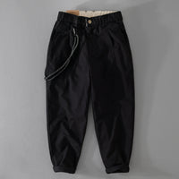 Men's Japanese Overalls Loose Casual Pants