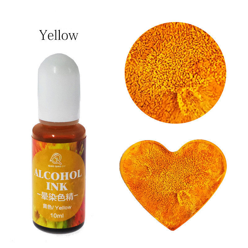 Drop glue mixing toner