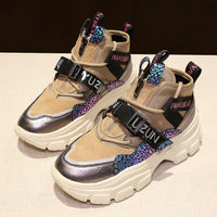 High-top thick casual shoes