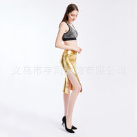 Hip Skirt All-match Tutu Split Middle Women