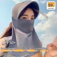 UV Protection Mask Neck Covering Mountaineering Camping Head Cover Face Towel