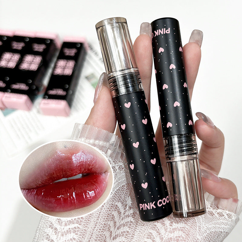 Encounter Beautiful Water Light Lip Lacquer Clear And White Not Easy To Fade Film Forming Lip Gloss