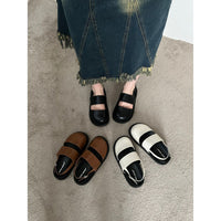 Retro Raise The Bottom One Strap Two-way Breathable Closed Toe Sandals