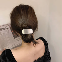 Simple Metal Style Texture Design Hair Accessories