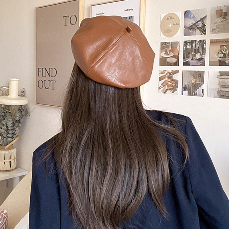 Beret British Vintage Painter Hat Look Small Artistic