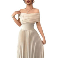 Women's Fashion Personality Pleated French Dress