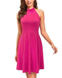 Dress Backless Floral Summer Women