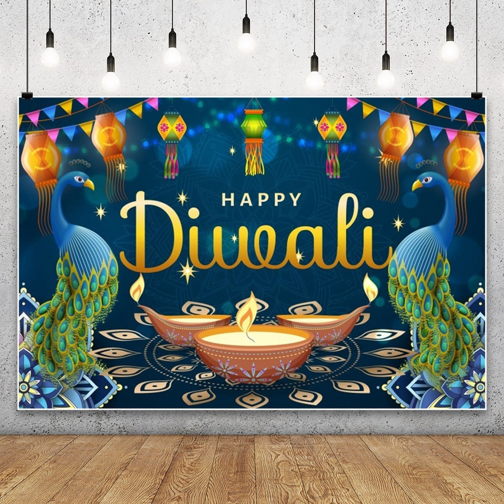 Hanukkah Diklight Festival Scene Atmosphere Photo Material Photographic Background Cloth