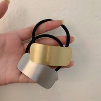 Simple Metal Style Texture Design Hair Accessories