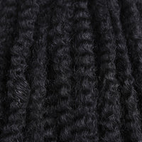 High temperature silk medium long curly hair